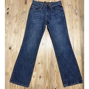 Express Jeans Men's 28x30 Slim Straight Blue Stretch Denim